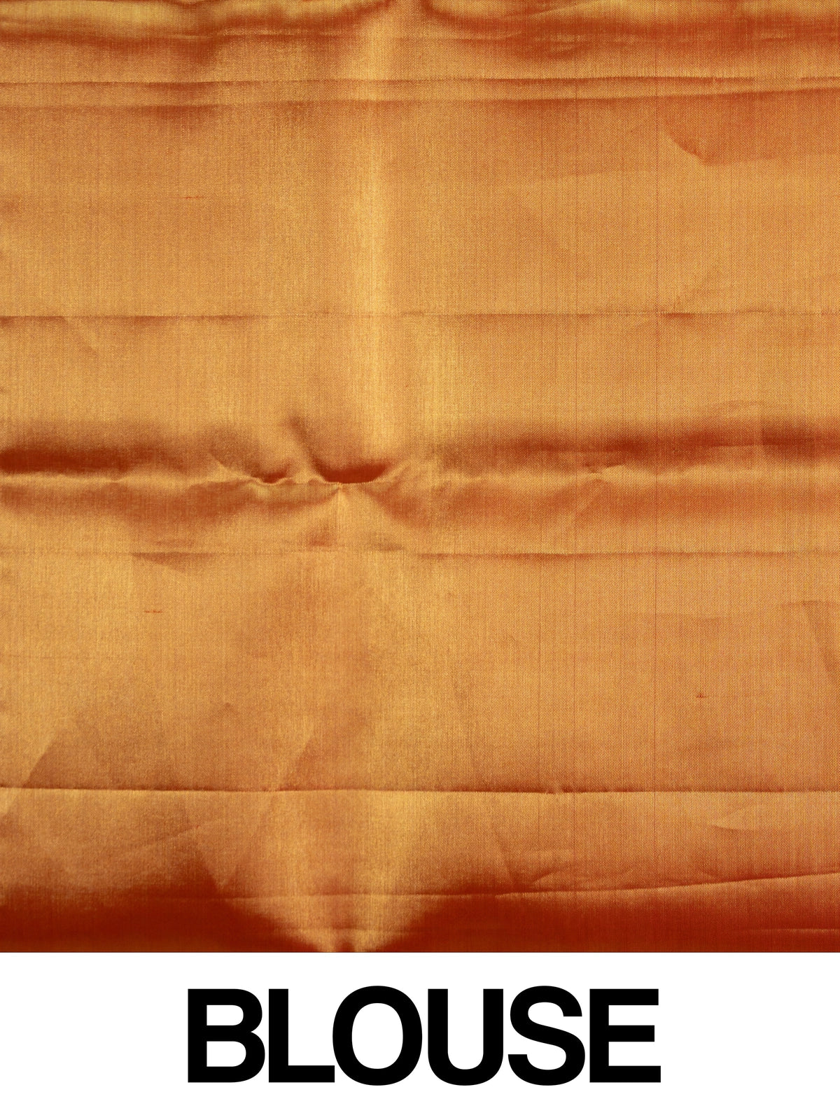 Golden mustard pure Kanchipuram silk saree with gold zari floral weave and contrast red border