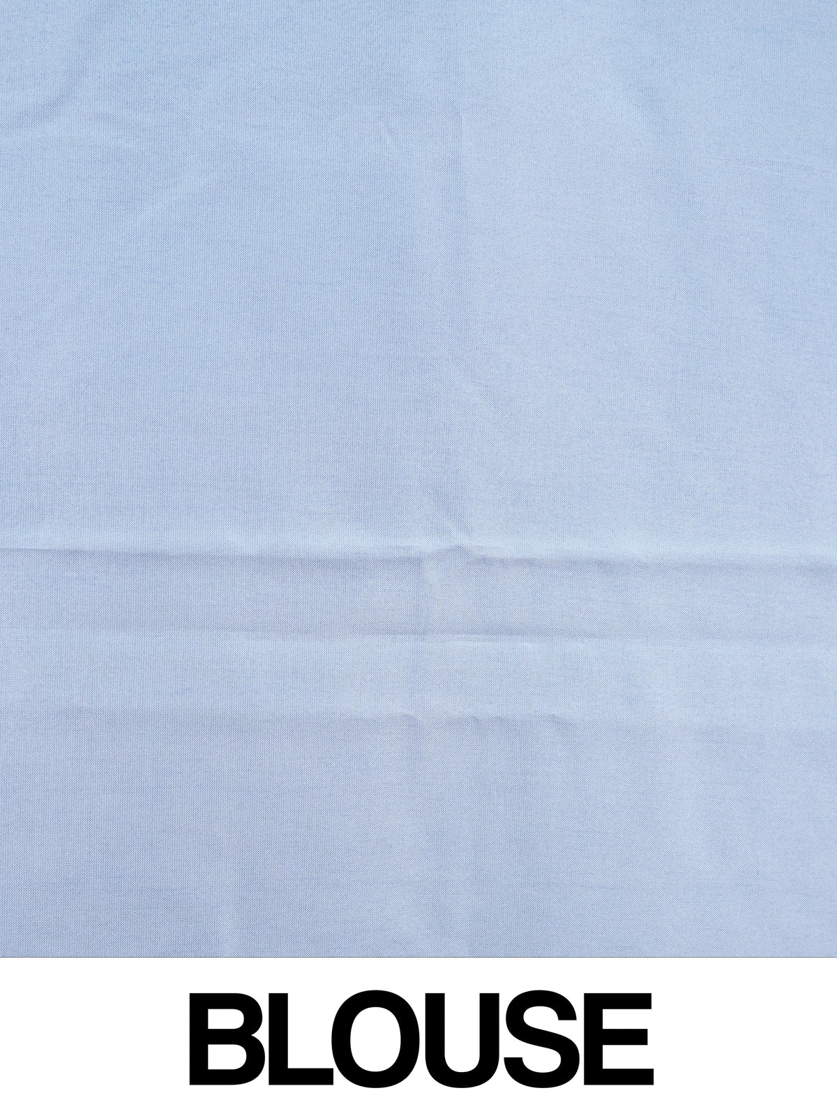 Blue Dola silk saree with white floral buti motifs and contrast zari border