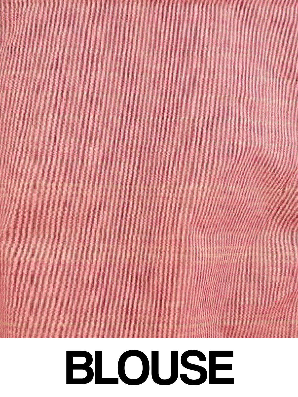 Wine magenta and rose pink Chettinad cotton saree with gold zari checks, blue buttas and temple-thread border