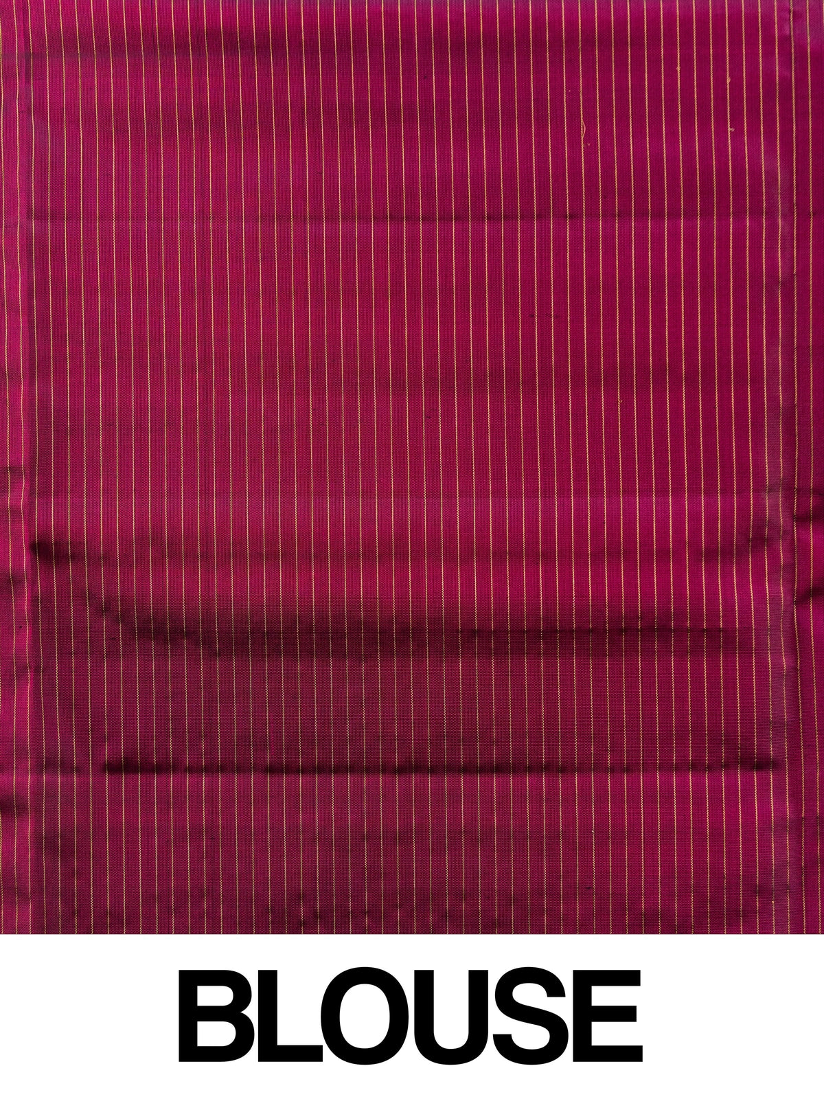 Magenta pure soft silk saree with gold zari checks, elephant motifs and ornate zari pallu