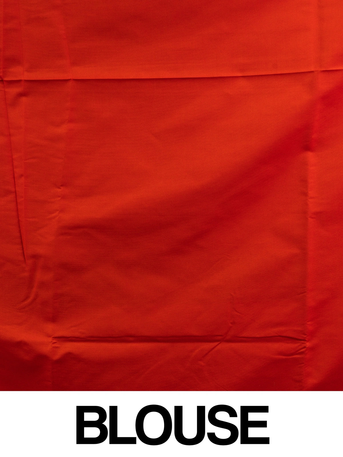 Purple Kanchipuram fancy silk saree with contrast orange gold zari border and brocade pallu