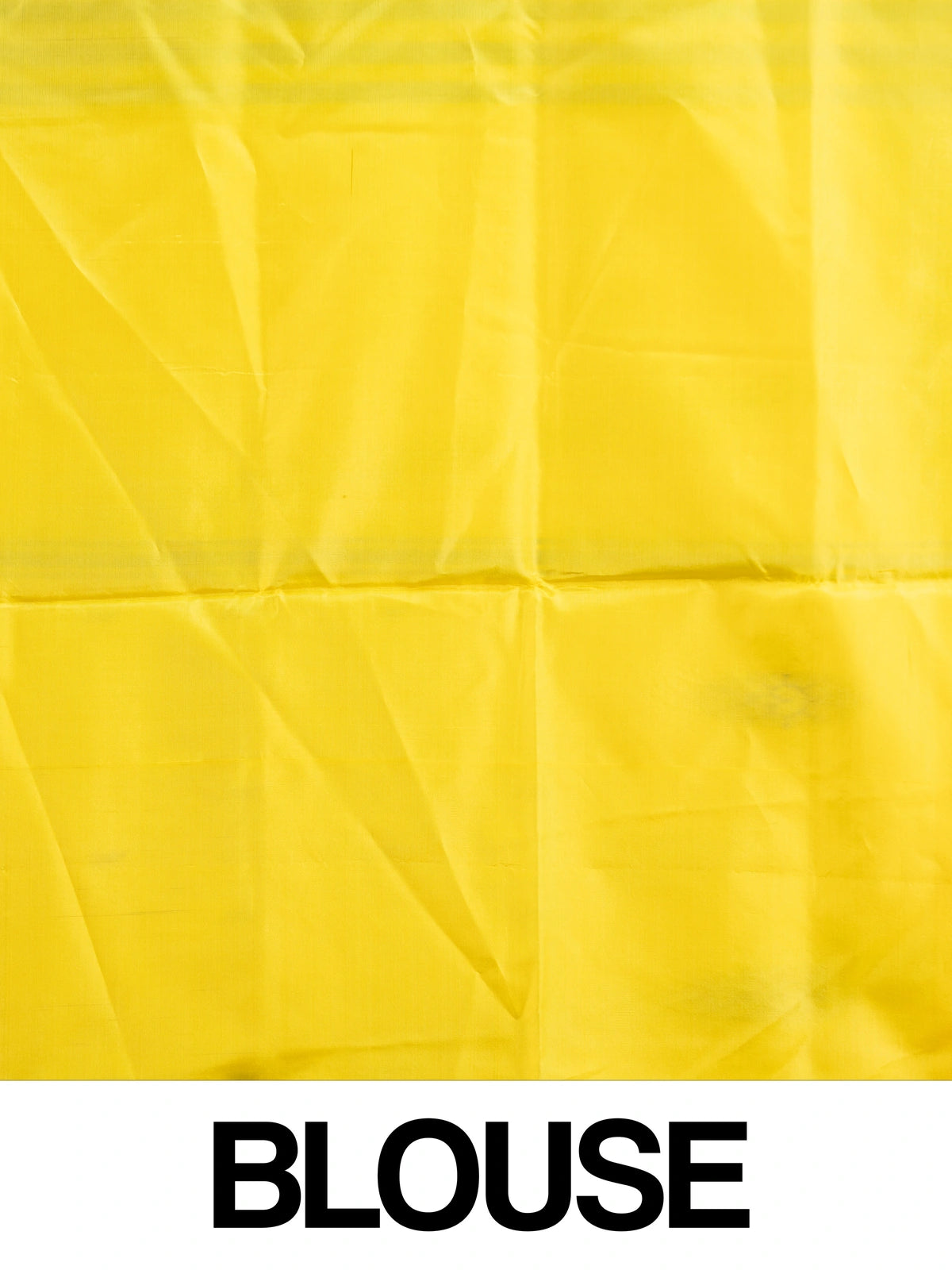 Blue Banana silk saree with yellow contrast pallu and silver zari floral buttas