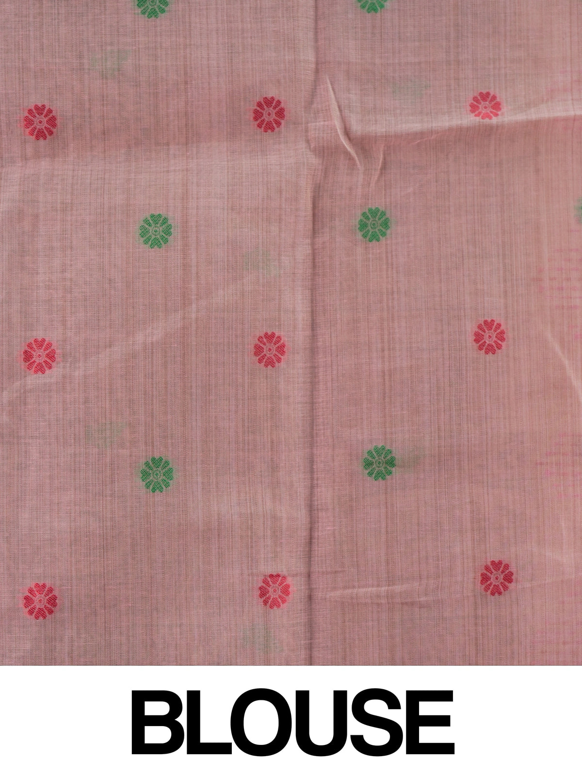 Dusty pink linen cotton saree with ikat patola body and Madhubani bird pallu