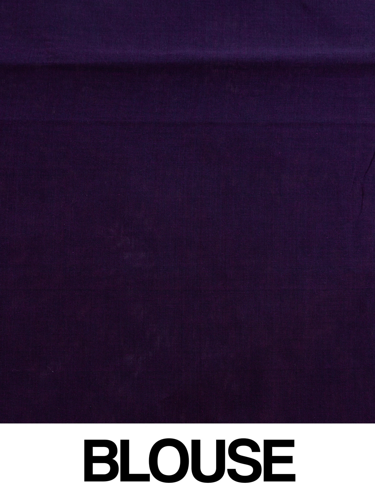 Purple Chettinad cotton saree with pink gold zari temple-motif border and blue-striped pallu