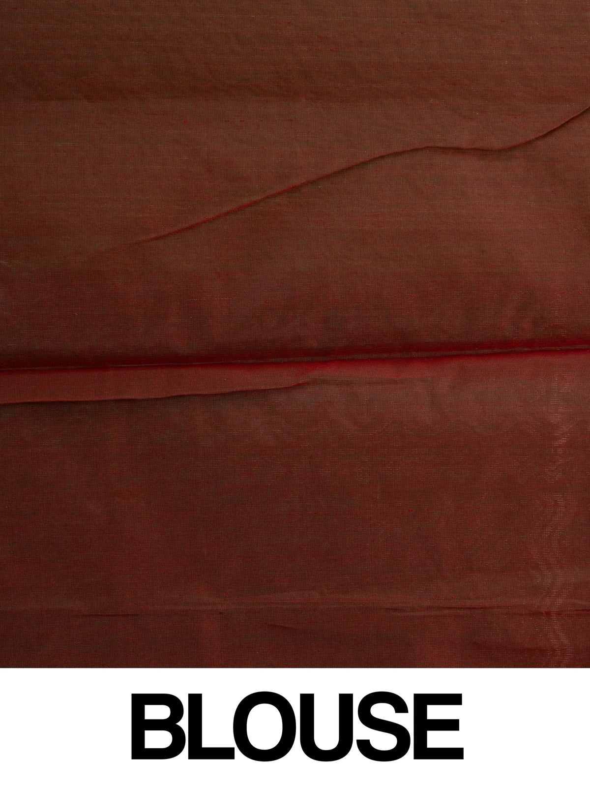 Olive green silk cotton saree with contrast maroon zari border and woven pallu
