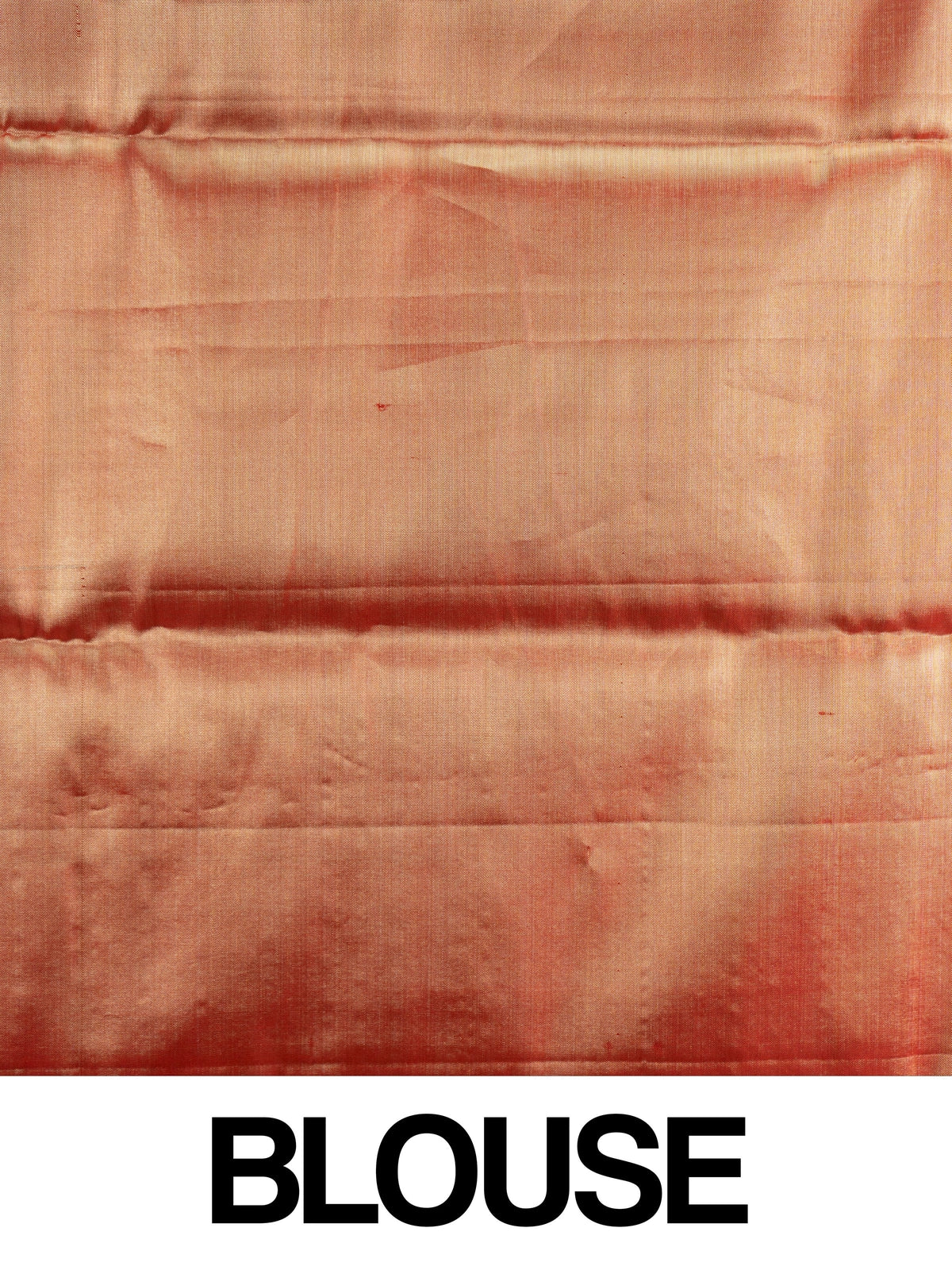 Gold and red pure Kanchipuram silk saree with gold zari brocade body and contrast red border