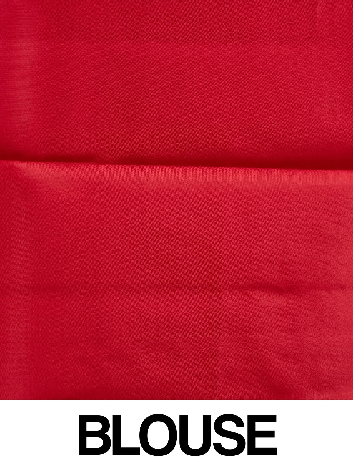 Cream and red pure Kanchipuram silk saree with gold zari border and buttas