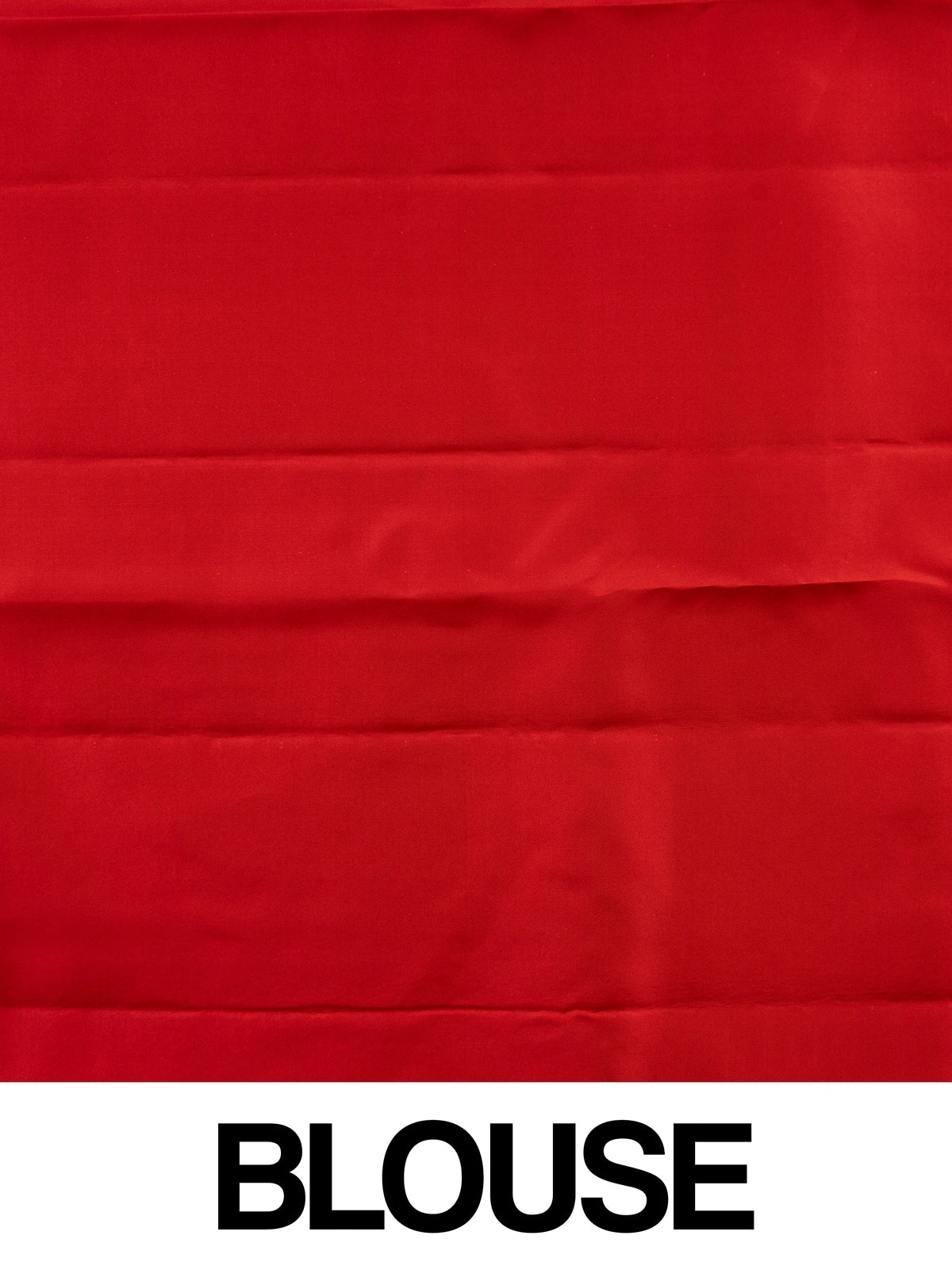 Cream pure Kanchipuram silk saree with contrast red gold zari border and pallu