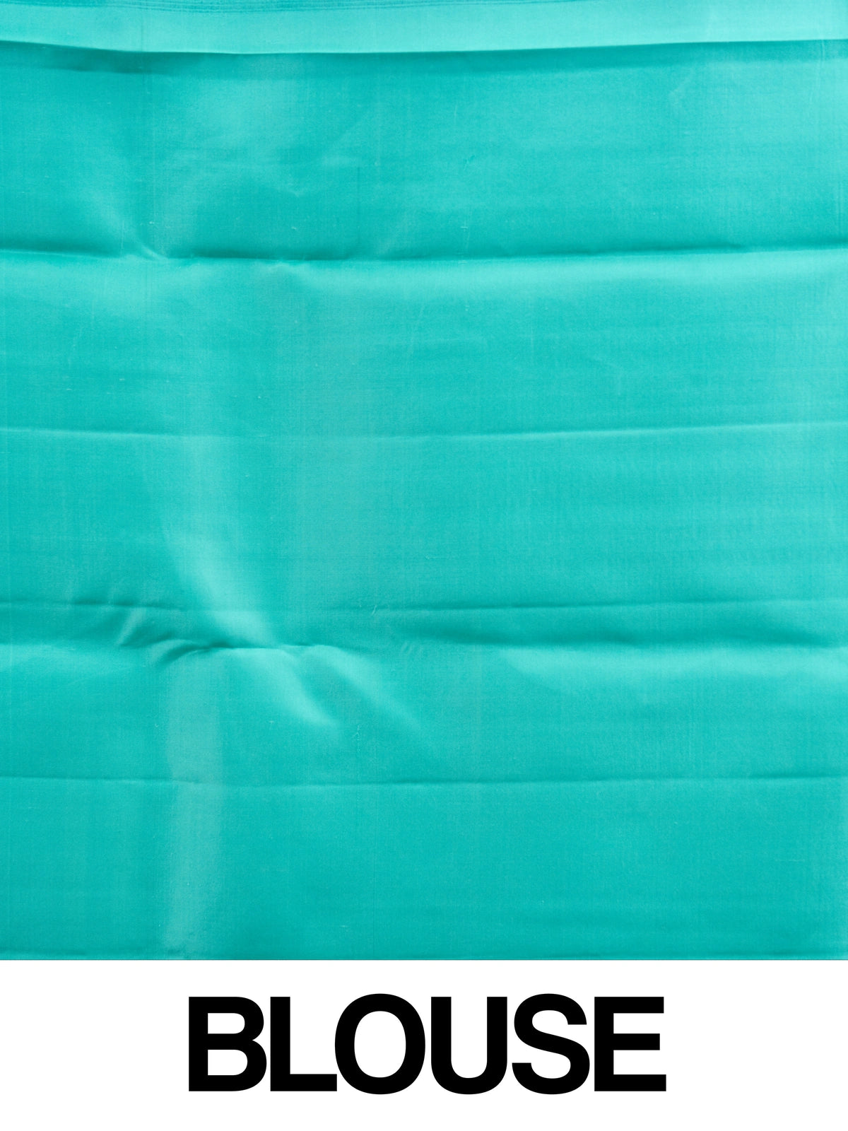 Pink and teal green pure Kanchipuram silk saree with allover gold zari brocade and contrast border