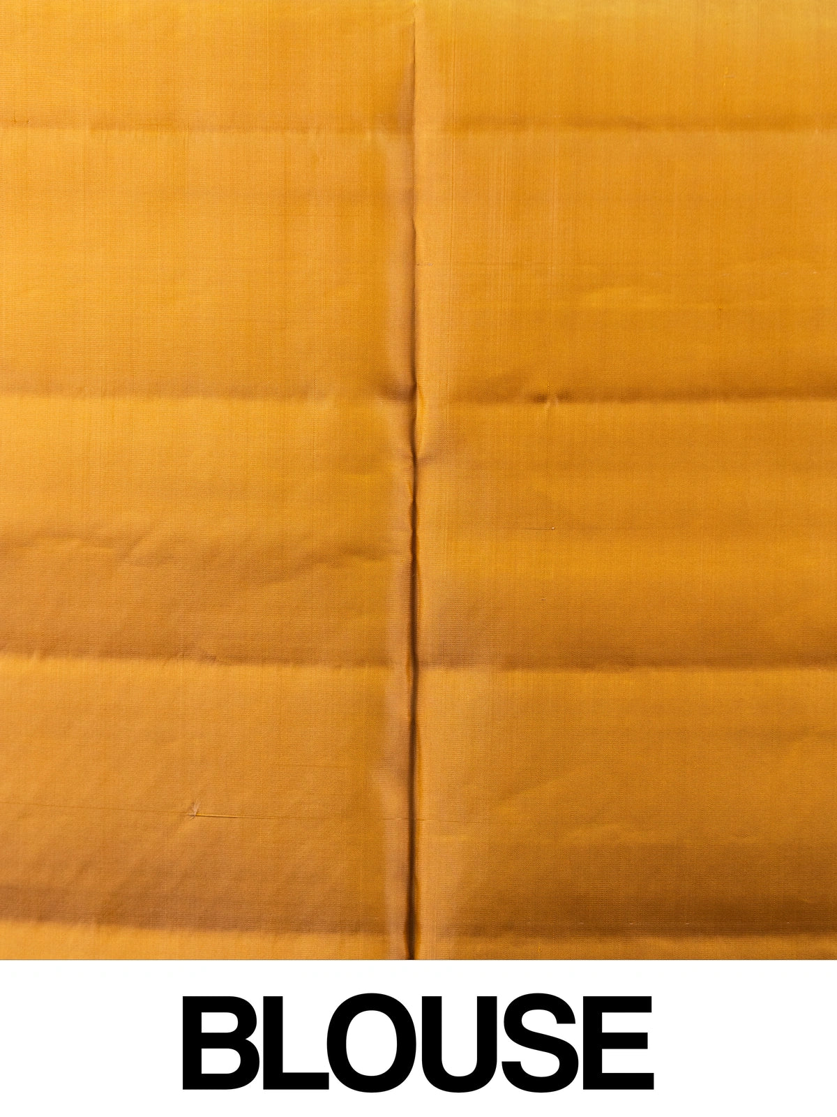 Cream Kanchipuram Pure Mix saree with mustard-gold zari border and pallu