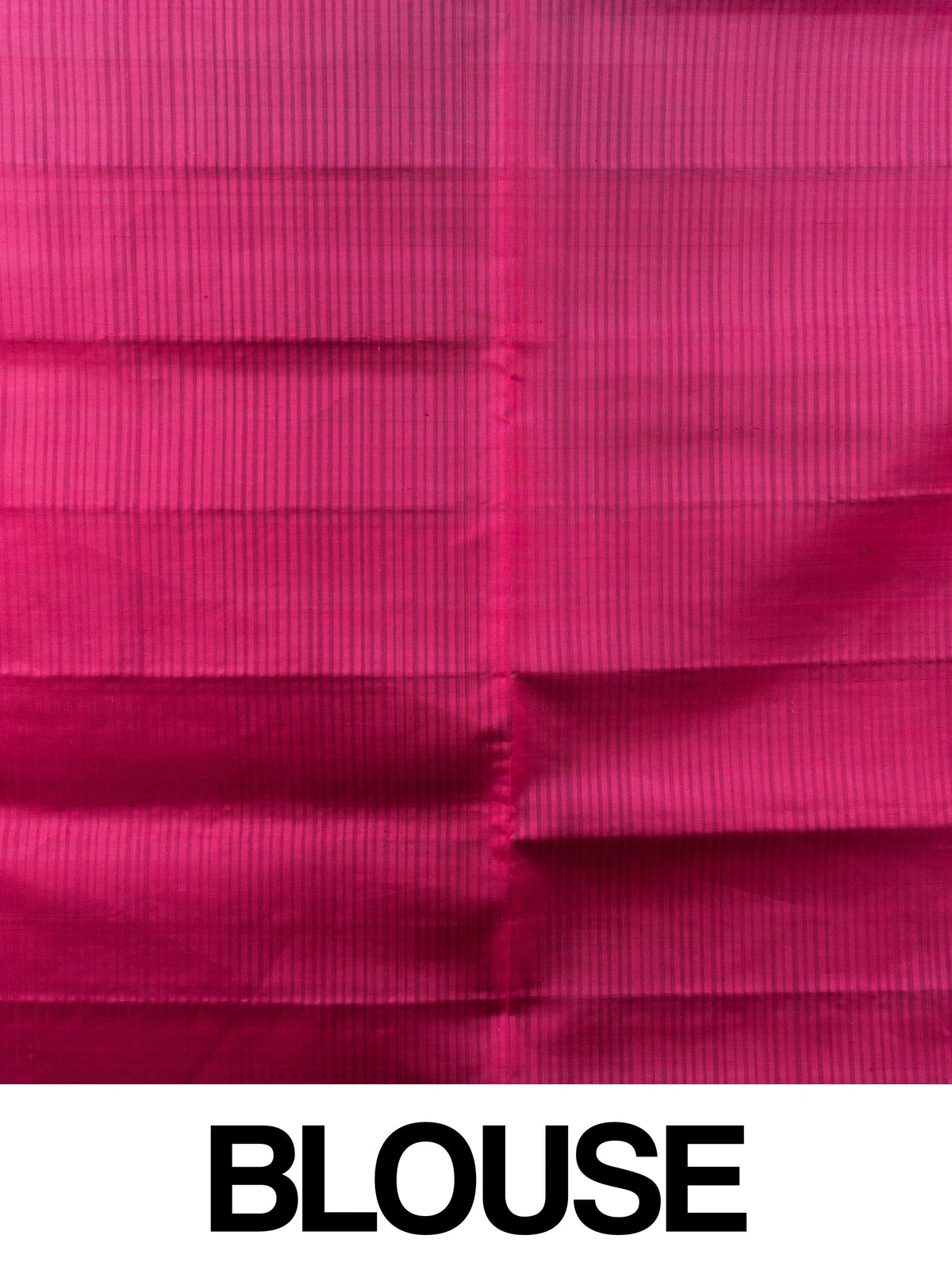 Peacock blue soft silk saree with contrast pink gold zari temple border and pallu
