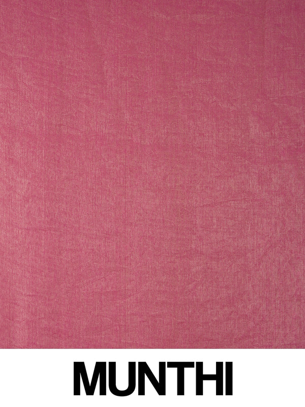 Pink and gold tissue designer saree with gold shimmer and embellished contrast floral blouse