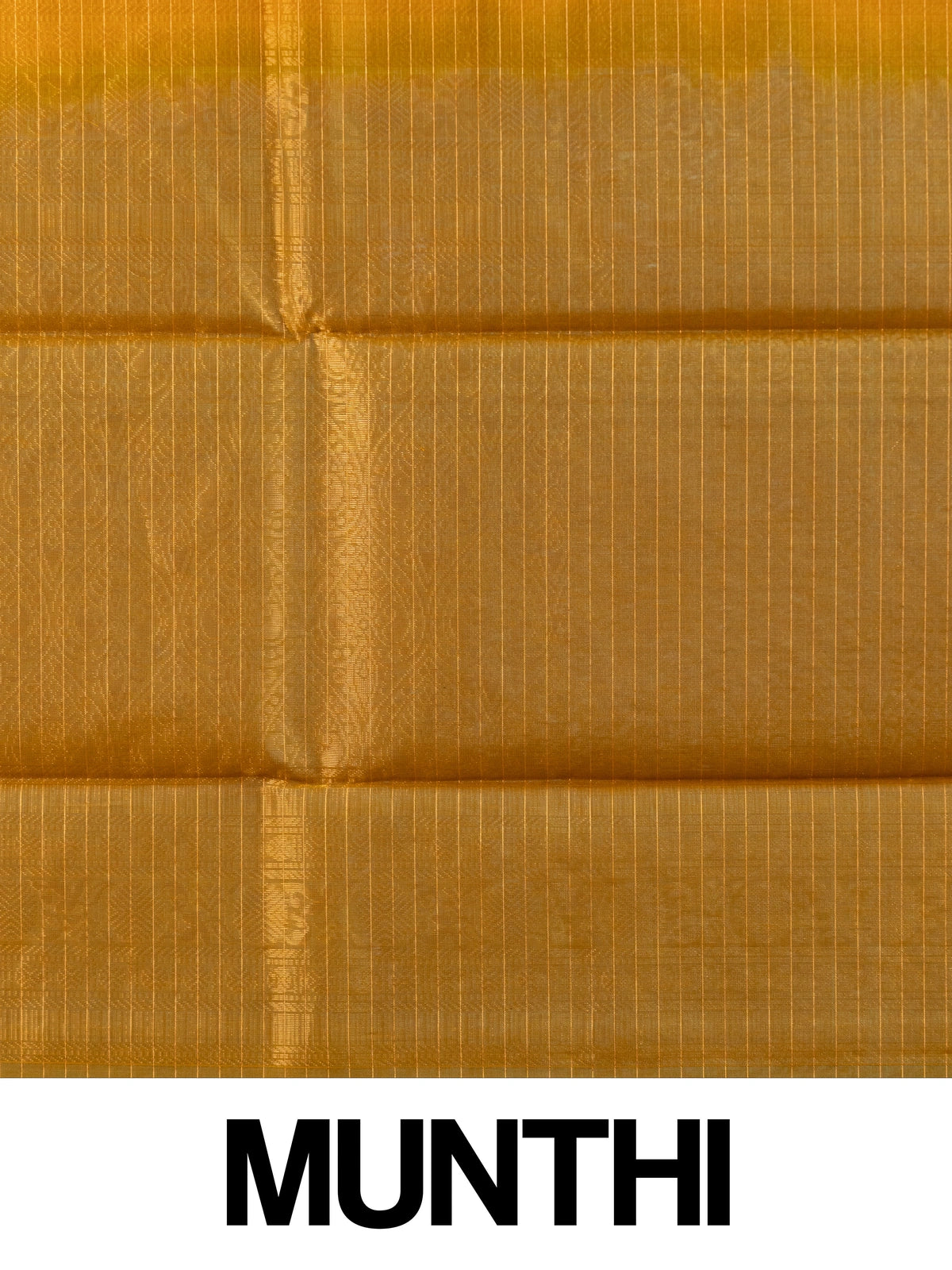 Mustard yellow pure silk cotton saree with olive green contrast zari border and golden pallu