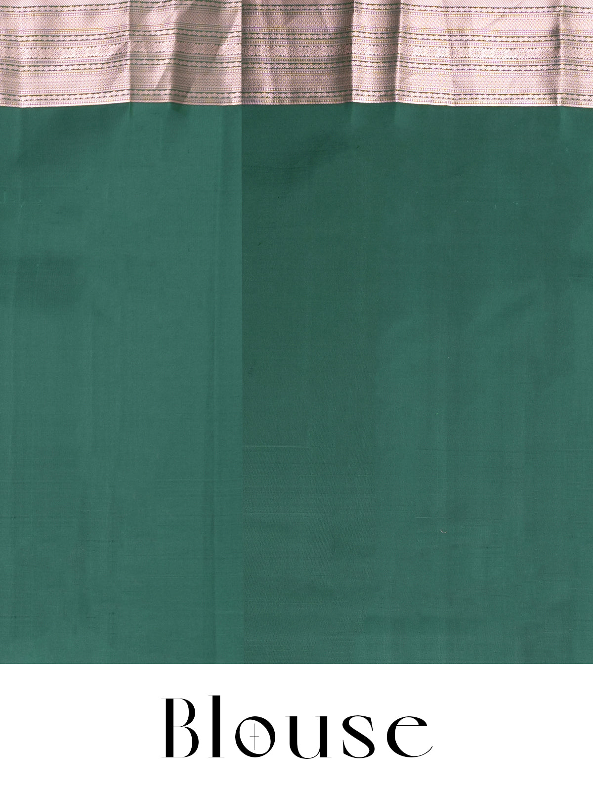 Bottle Green with Antique Zari Kanchipuram Pure Saree